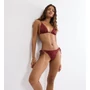 Kép 1/2 - Midnight Swim Brazilian bikini alsó - piros mintás