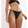 Kép 1/2 - Summer Sunset Brazilian bikini alsó - fekete