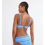 Kép 2/2 - Mix & Match Summer W pt merevítős bikini felső - világoskék mintás
