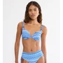 Kép 1/2 - Mix & Match Summer WP pt szivacsos, merevítős bikini felső - világoskék mintás