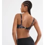 Kép 2/2 - Summer Tropics W 01 merevítős bikini felső - fekete mintás