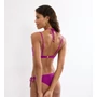 Kép 2/2 - Summer Sunset WHU Sweet Heart push-up, merevítős bikini felső - mályvaszín