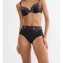 Kép 1/2 - Summer Tropics Maxi bikini alsó - fekete mintás