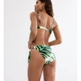 Kép 2/2 - Summer Palm Tai bikini alsó - zöld mintás