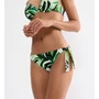 Kép 1/2 - Summer Palm Tai bikini alsó - zöld mintás