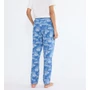 Kép 2/2 - Mix & Match Trousers Jersey X 03 női nadrág - kék mintás