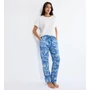 Kép 1/2 - Mix & Match Trousers Jersey X 03 női nadrág - kék mintás