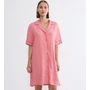 Kép 1/2 - Amourette Jacquard NDW SSL női hálóing - rózsaszín